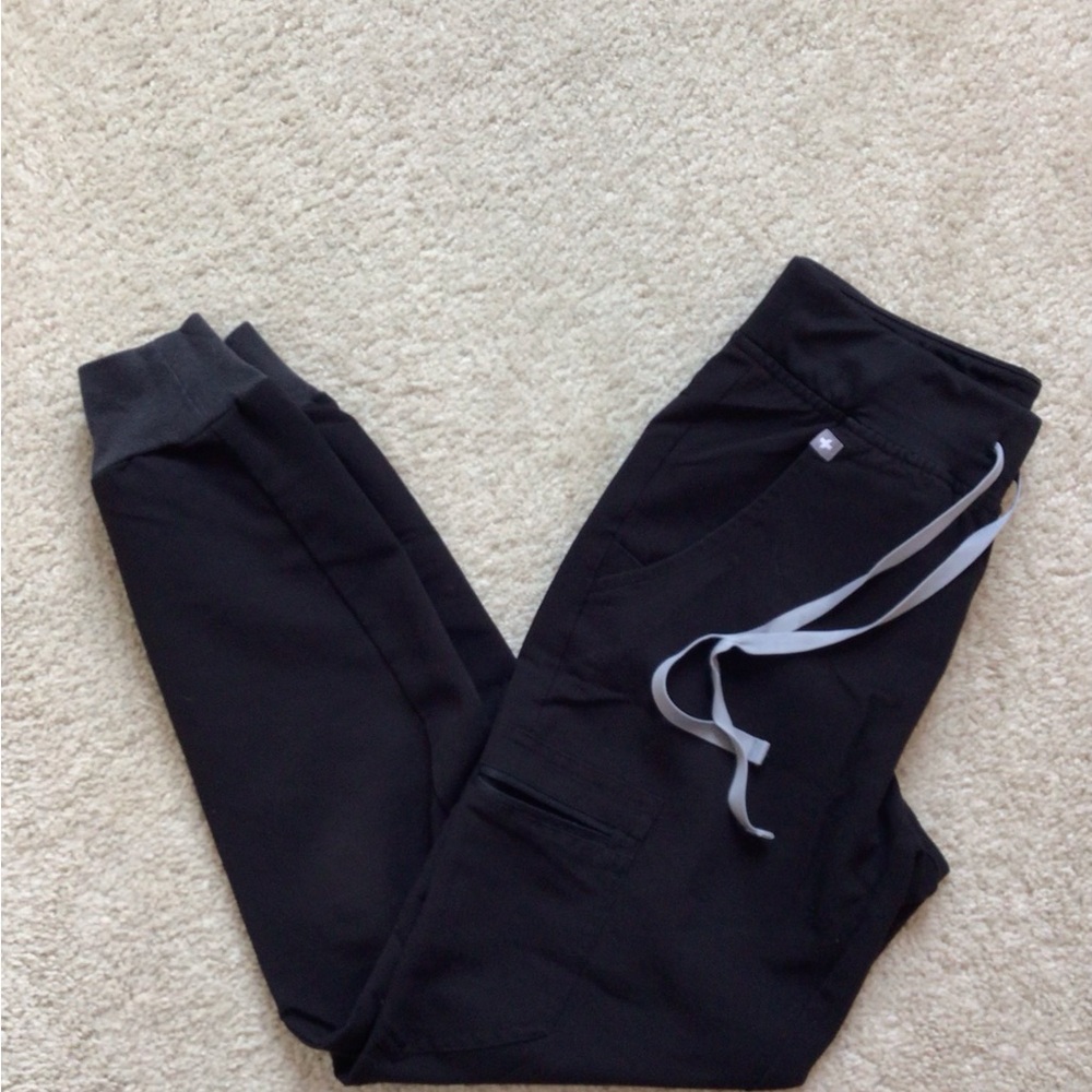 Black Figs Jogger Scrub Pants